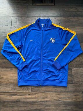 Nike Men's Milwaukee Brewers Jacket